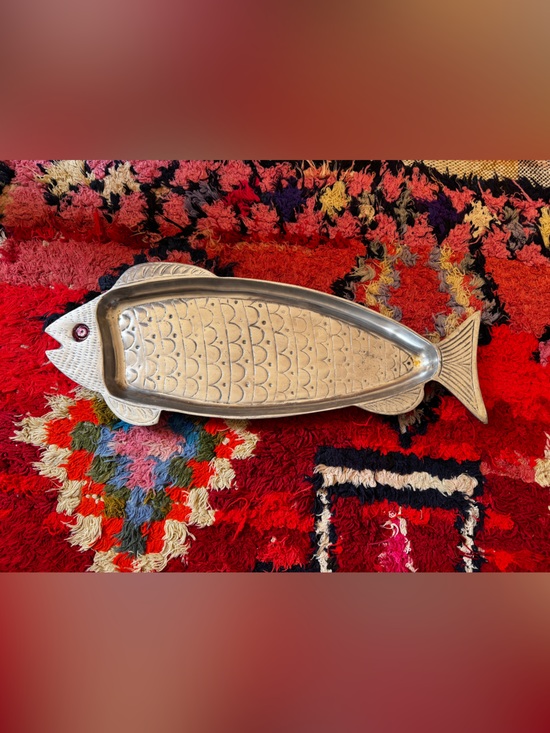 Vintage Other - 60s-70s Vintage Aluminum Fish Tray